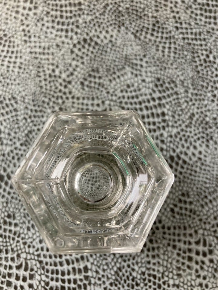 Petits verres en cristal moulé Charles X — foto 3
