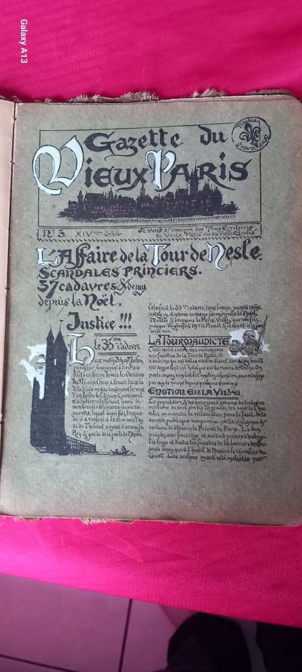 La Gazette du Vieux Paris. N° 1 à 14. par Robida Jules Verne Maurice Barres etc. — photo 7