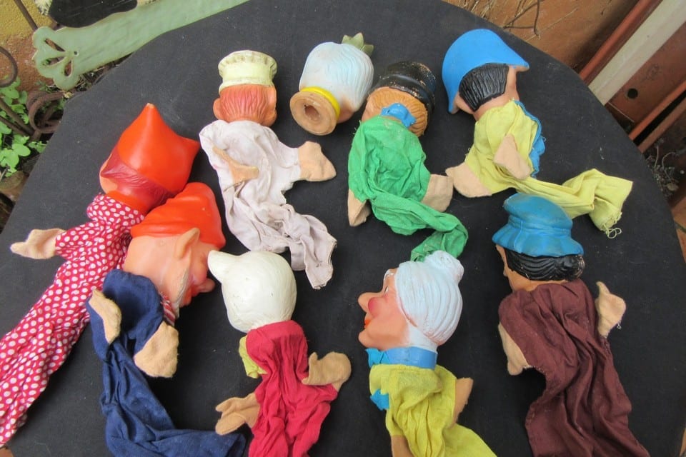 marionnette vintage lot de 9 — photo 6