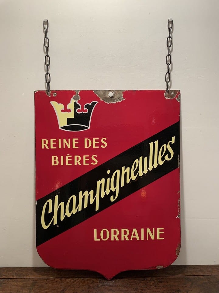 Plaque émaillée Champigneulles — photo 2
