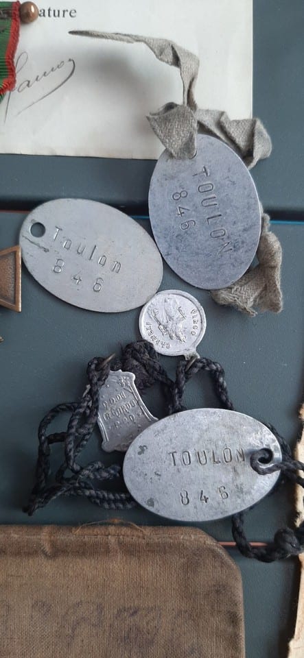 WW1 Lot Poilu Blessé 113° Régiment Toulon 1914-1918 Croix de Guerre Documents — foto 5
