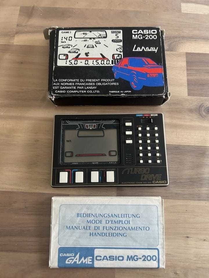 Jeu Électronique Calculatrice Casio  Turbo Drive Complet MG 200 — photo 5