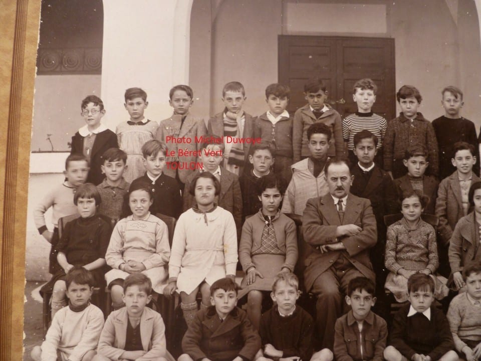 Photo 1937-1938 Maroc Lycée LYAUTEY Casablanca Classe élèves Professeur ORIGINAL — photo 4