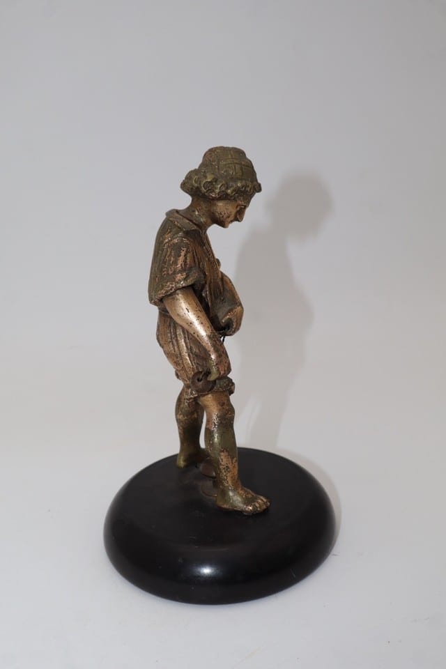 Statuette en bronze – Jeune garçon – XIXe — foto 5