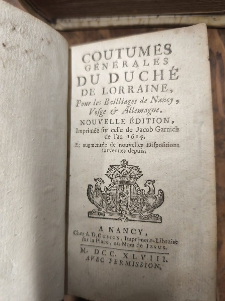 lot de livres anciens sur la lorraine — photo 7