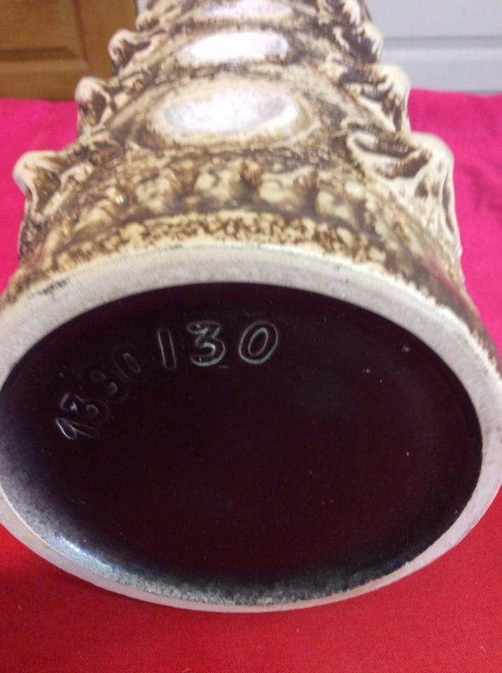 Vase année 60 vintage haut 30 diam 14 cm — photo 4