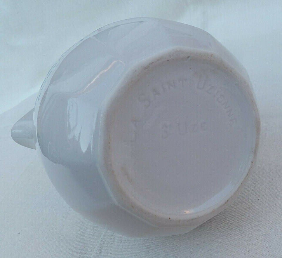 Pichet Saint Uze Tunisie Française " A LA BONNE MÉNAGÈRE FERRYVILLE" ORIGINAL — photo 5