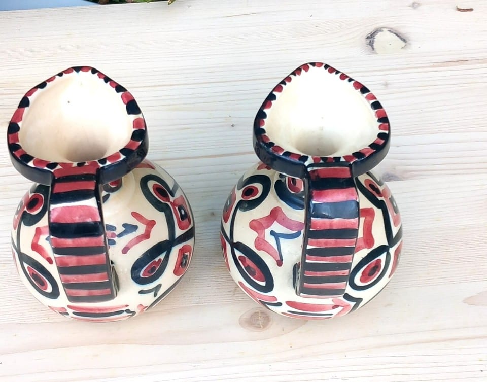 PAIRE PICHETS VALLAURIS atelier F A S E — photo 5