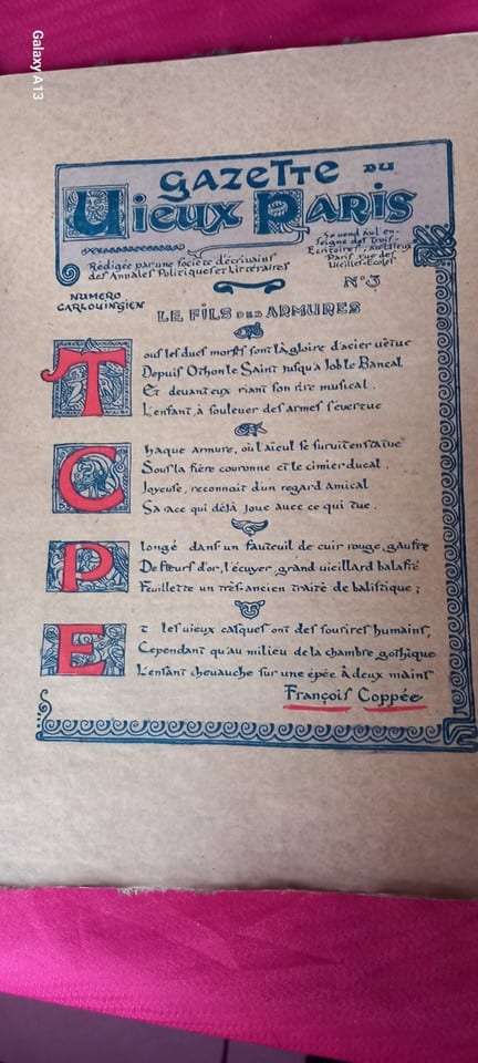 La Gazette du Vieux Paris. N° 1 à 14. par Robida Jules Verne Maurice Barres etc. — photo 5