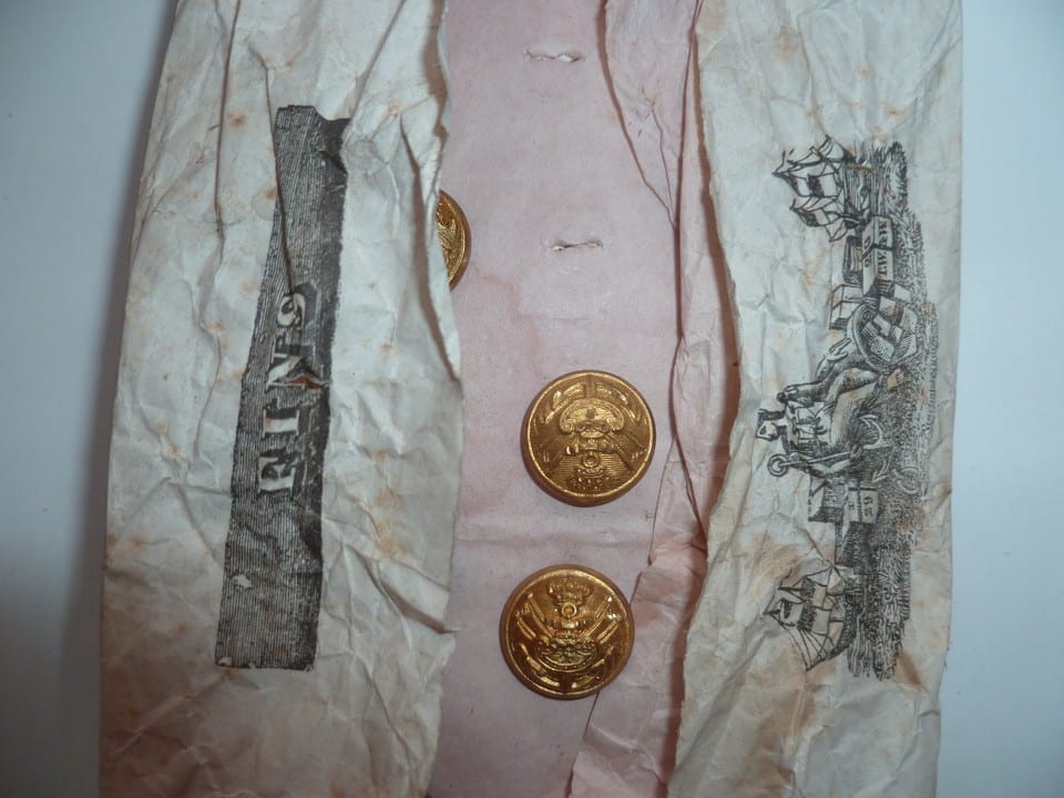 BOUTON UNIFORME CONTRE AMIRAL MARINE FRANCE 1830 LOUIS PHILIPPE or 16mm ORIGINAL — photo 7