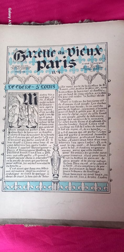 La Gazette du Vieux Paris. N° 1 à 14. par Robida Jules Verne Maurice Barres etc. — photo 6