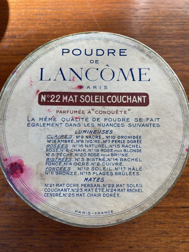 Boîtes poudre de riz Lancôme et Violet 1900/1920 — foto 6