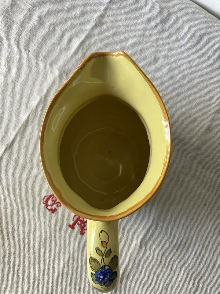 Carafe ancienne en faïence de Martres-Tolosane — foto 6