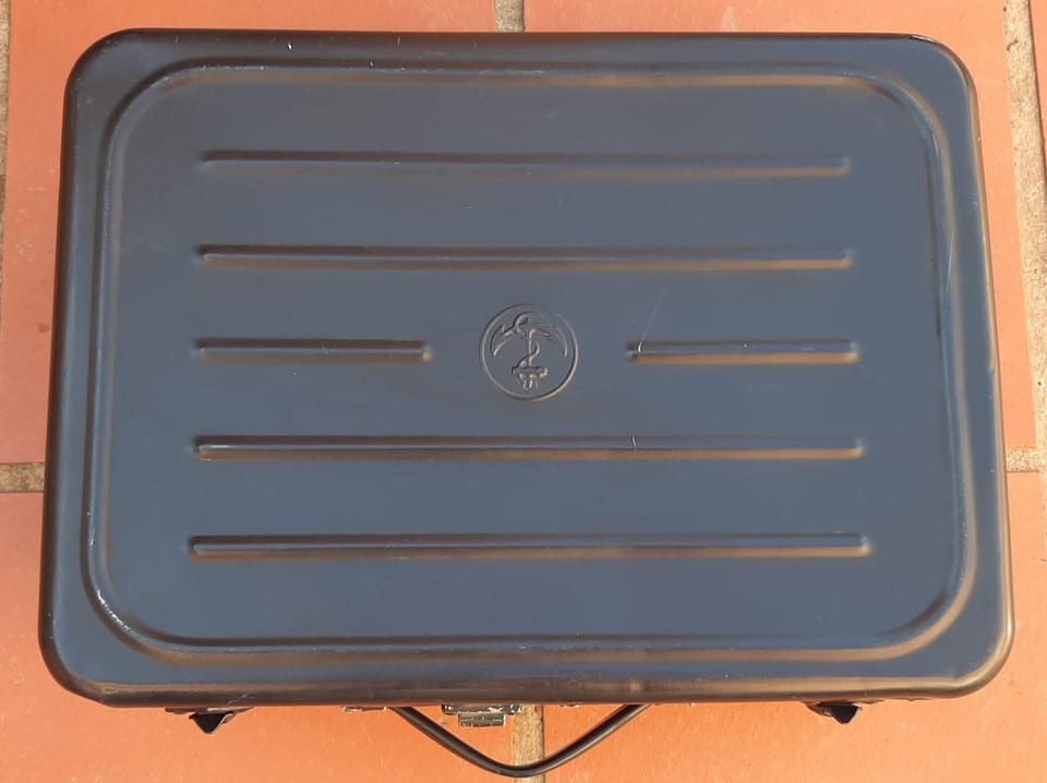 Rare Valise AVEC CODE Marine Nationale vintage 1990 Aluminium ORIGINAL MN France — foto 3