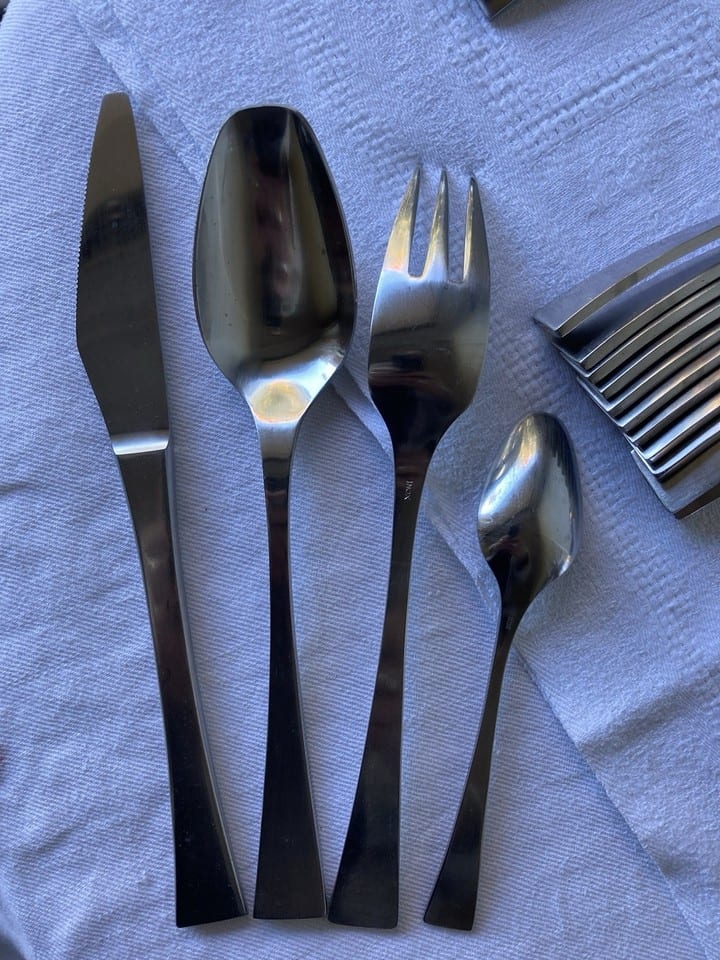 Ménagère en inox vintage, Guy Degrenne, modèle Jet — Foto 3
