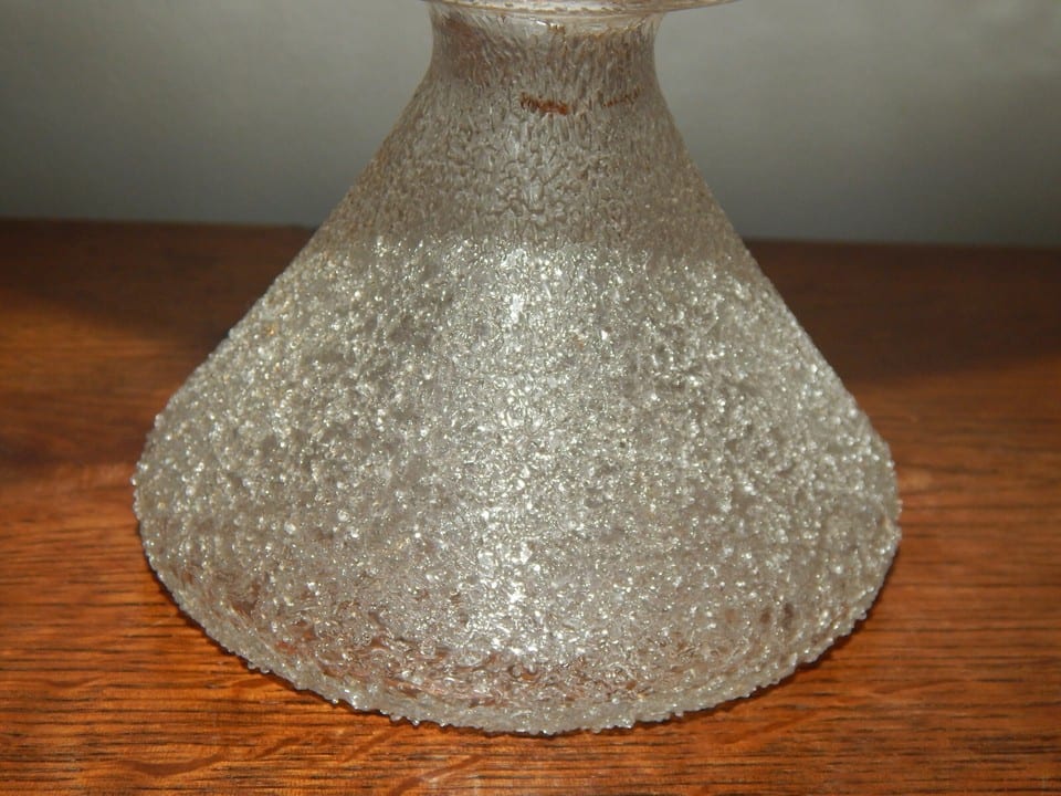 ANCIENNE Coupe Art Déco en CRISTAL Givré Baccarat ? — photo 6