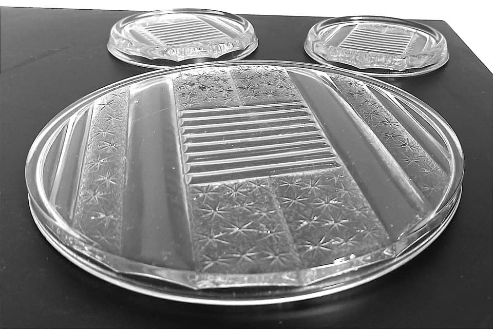 Lot de 1 dessous de plat & 2 dessous de bouteille Art Déco — photo 4