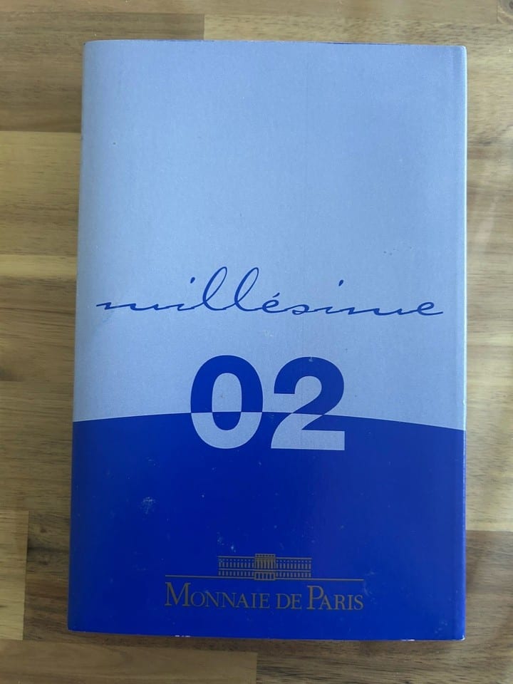 coffret belle epreuve 2002 France