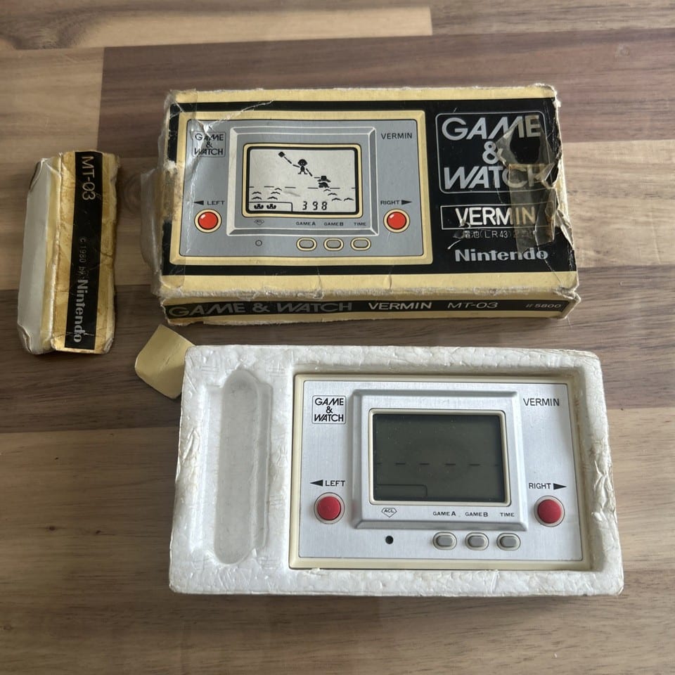 Nintendo Game & Watch VERMIN Console Portable — photo 3
