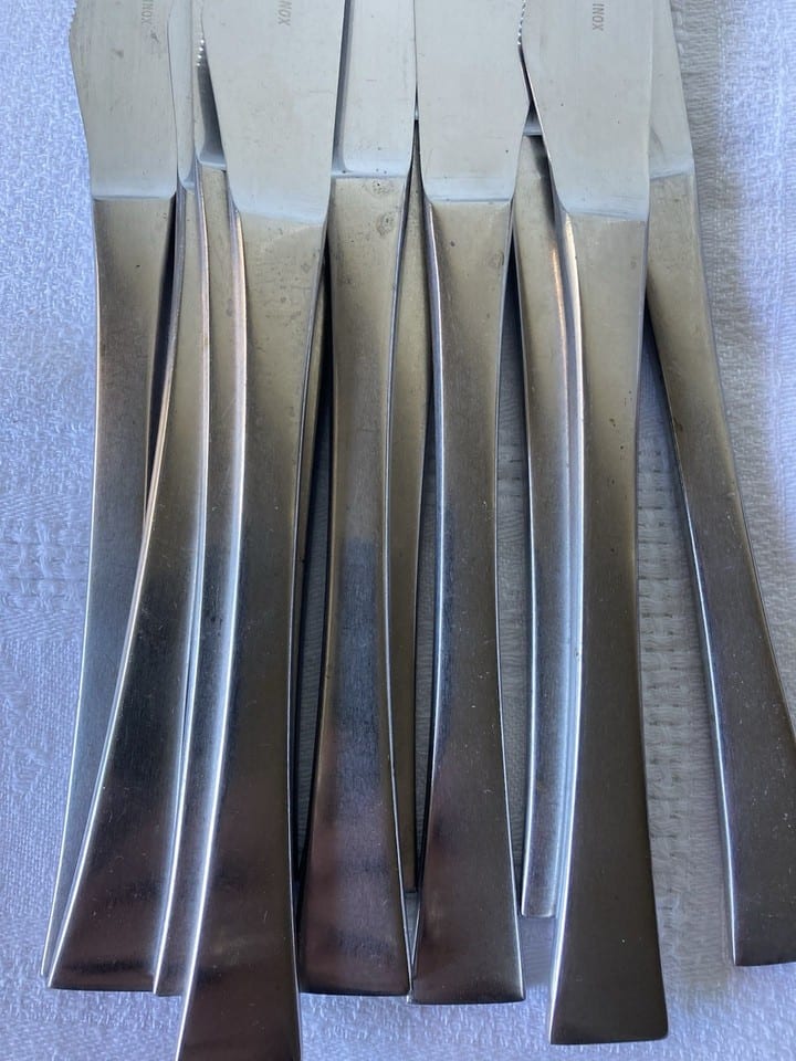 Ménagère en inox vintage, Guy Degrenne, modèle Jet — Foto 5