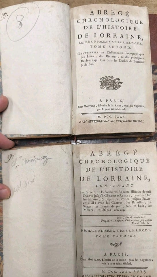 lot de livres anciens sur la lorraine — photo 5