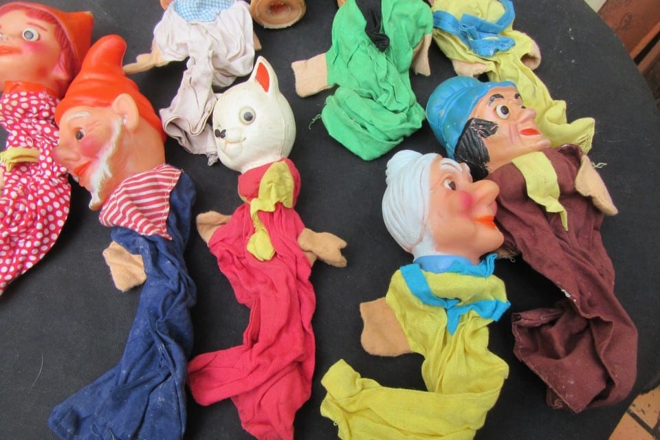 marionnette vintage lot de 9 — photo 3