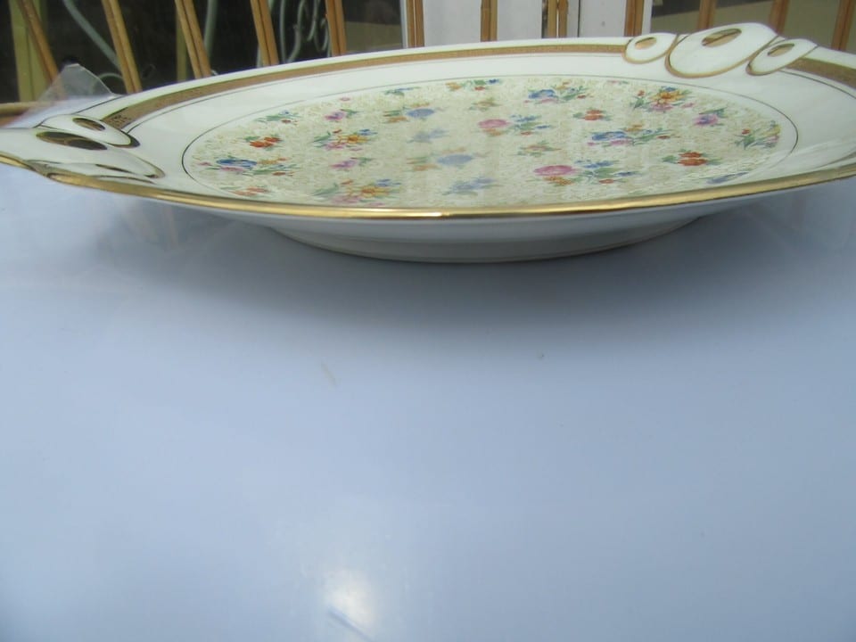 porcelaine de limoges plat à gâteau — photo 2