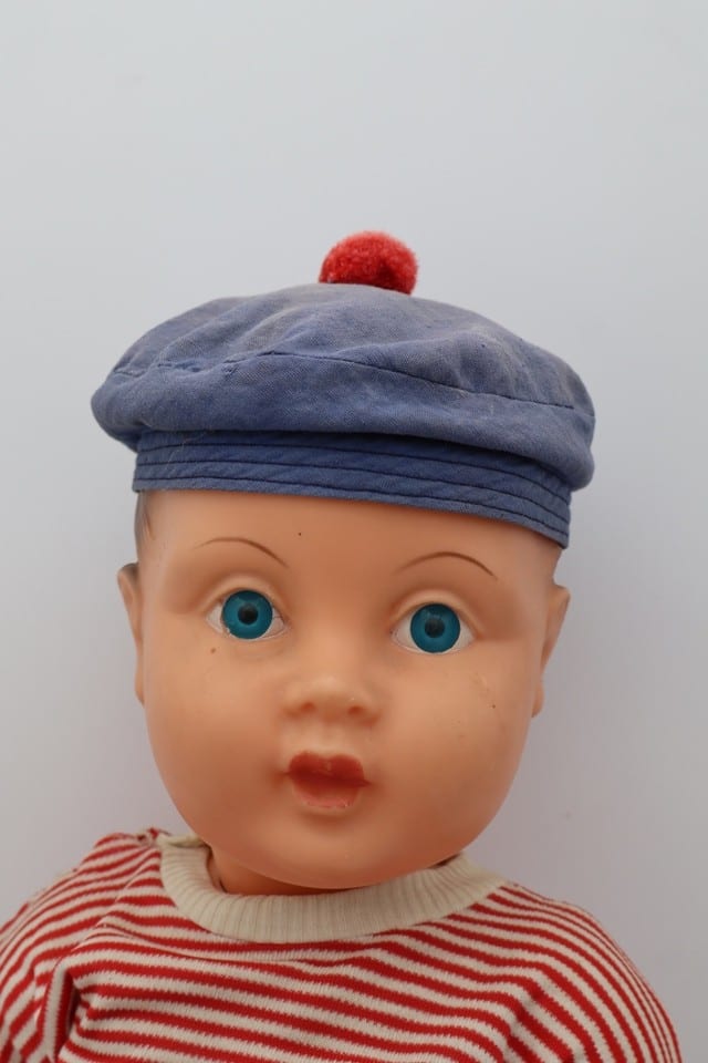 Baigneur marin vintage Made in France 690 en celluloïd tenue matelot — photo 2