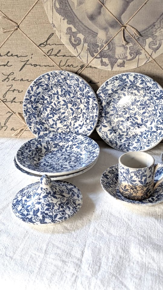 dinette ancienne Choisy Le Roi- terre de fer - collection - Fin XIXeme — photo 3