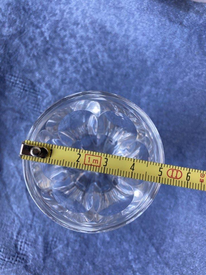 Verres en cristal Baccarat, modèle Bourbon, Art Déco — foto 8