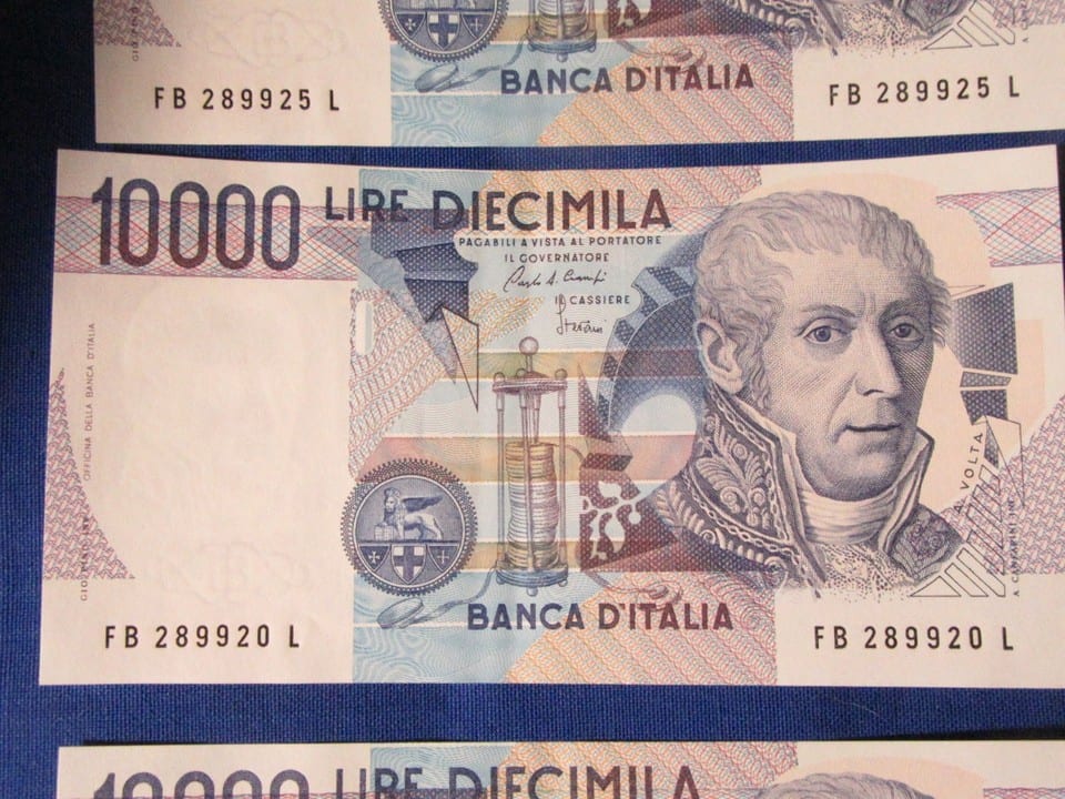 6 BILLETS  10000 LIRE DIECIMILA  1984 - ITALIE- ITALY- ITALIA — photo 7