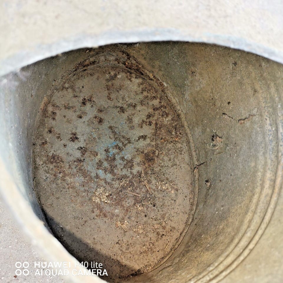 Arrosoir en Zinc galvanisé ovale de 13l  (n°15) Déco Maison Jardin Fleur Potager — photo 6