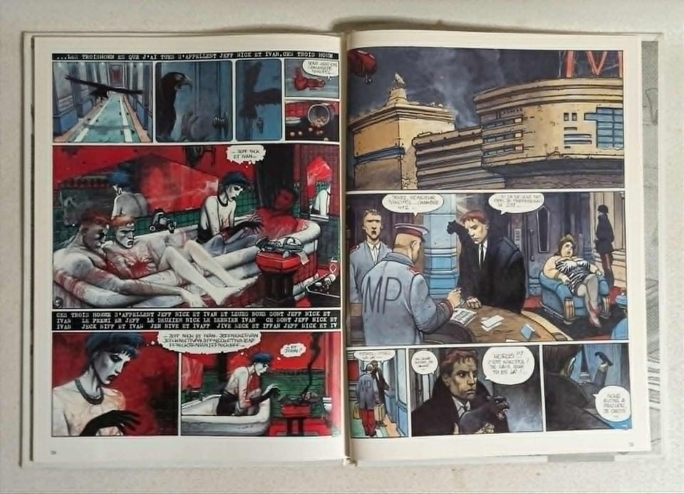 Lot de 2 BD Bilal "La femme piège" 1986 & "Les phalanges de l'ordre noir" 1984 — photo 6
