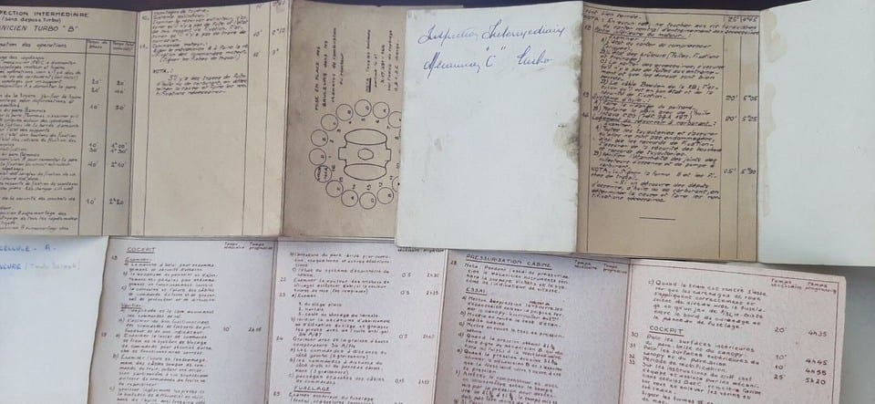 Documents Aéronavale Flottille 12 F Avion HELLCAT + Technique Entretien Marine — photo 8