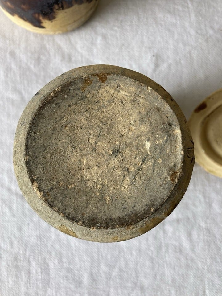 Lot de 4 pichets en terre cuite émaillée Dieulefit, fin XIXème — photo 4
