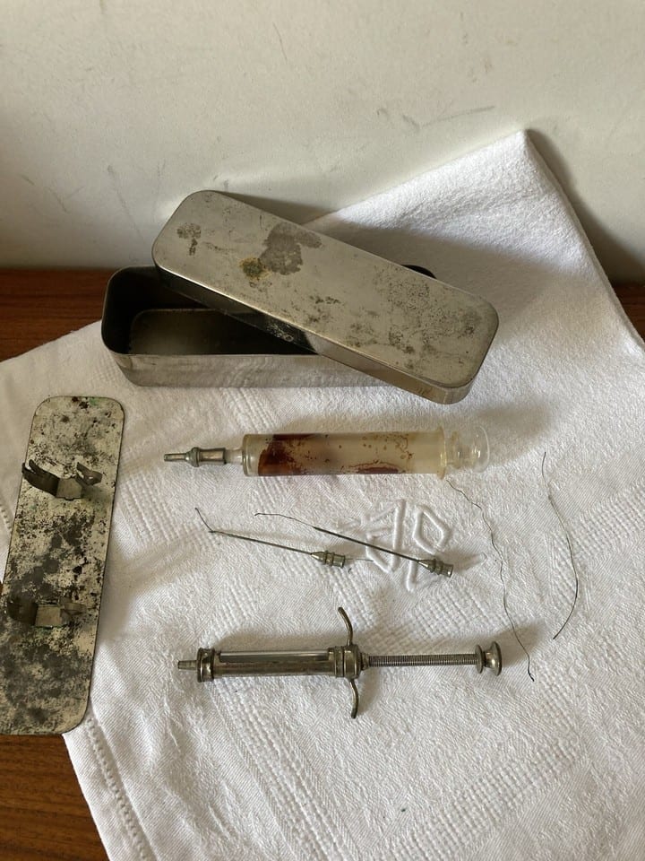 Seringues médicales fin XIXème