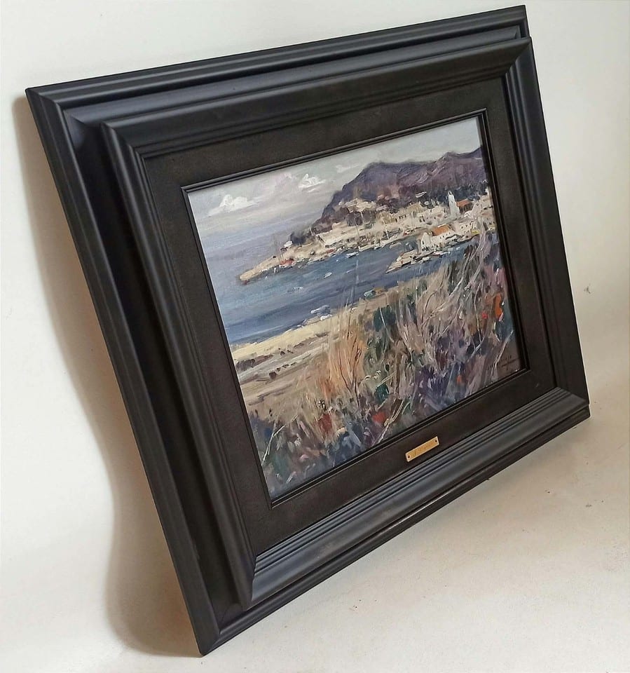 Paysage marin côtier Huile sur toile de Jaume Mariné I Albamonte — photo 4
