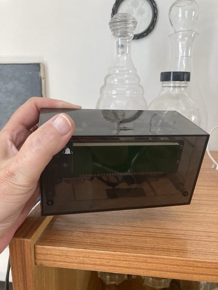 Réveil led Habitat, design Jonas Damon, fin 90’ — photo 8