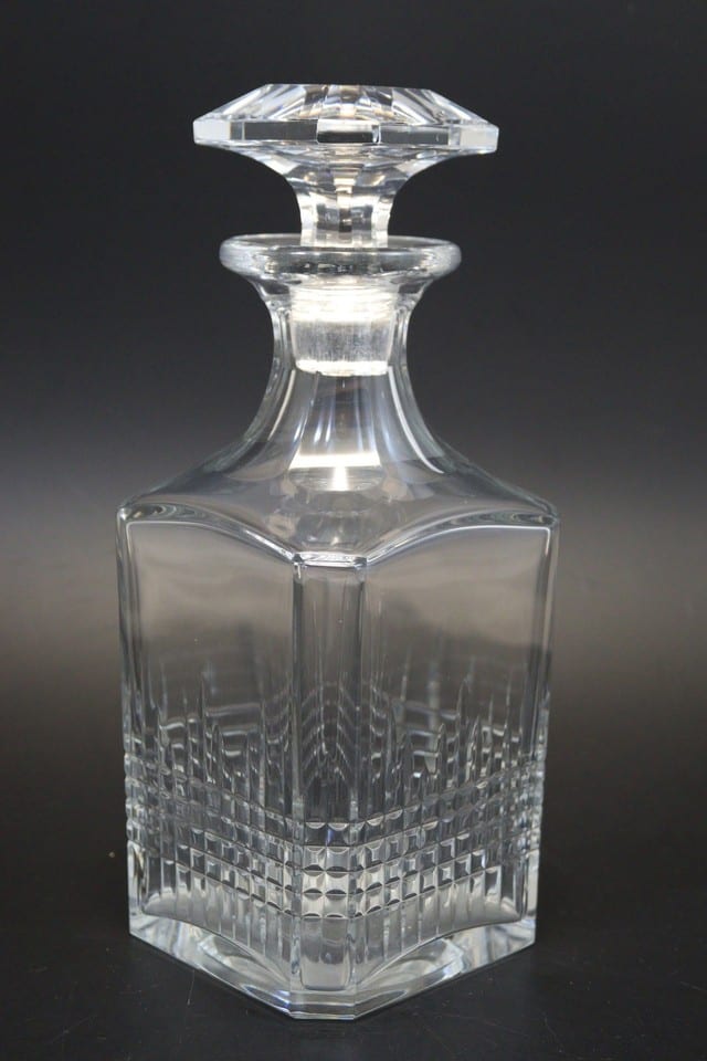 Baccarat modèle Nancy carafe à whisky cristal taillé signée — photo 4