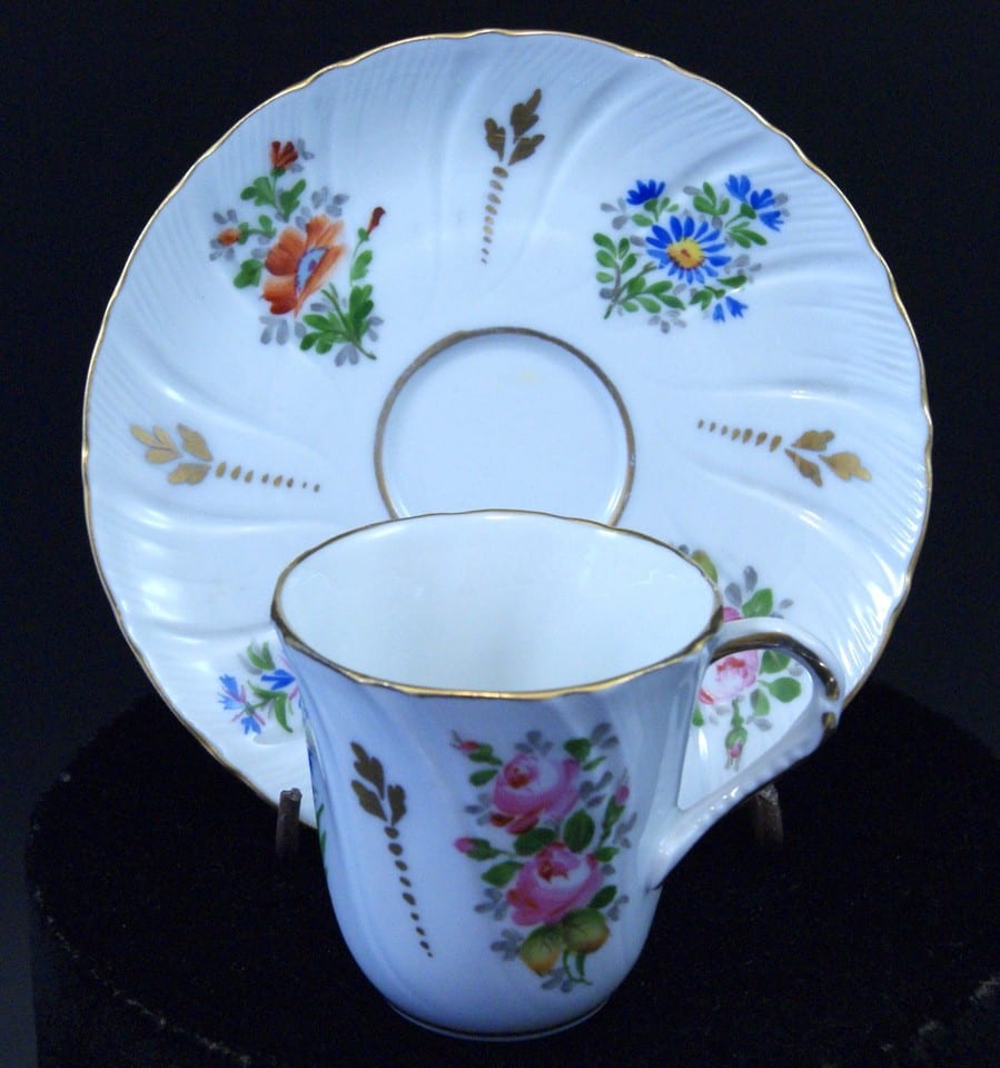 Tasse à café Porcelaine de Limoges Dumont french porcelain coffee cup — foto 2