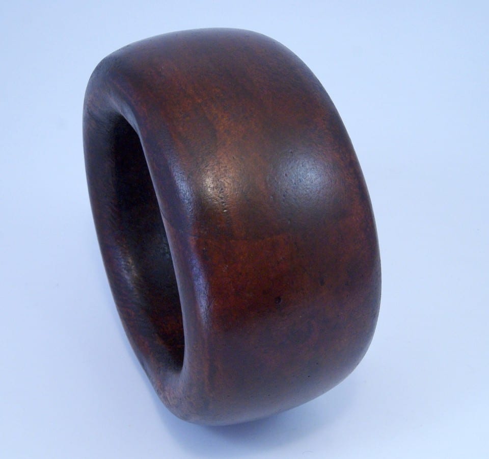 Forme à chapeau ancienne en bois french antique wood hat block mode marotte — foto 3