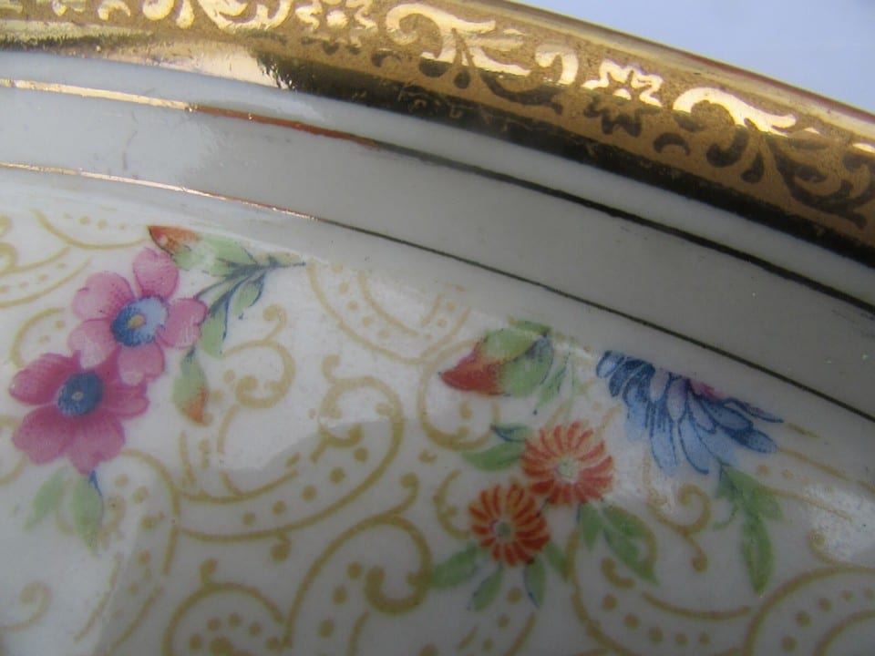 porcelaine de limoges plat à tarte — photo 2