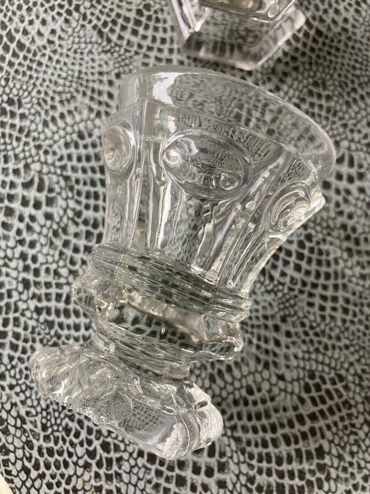 Petits verres en cristal moulé Charles X — foto 8
