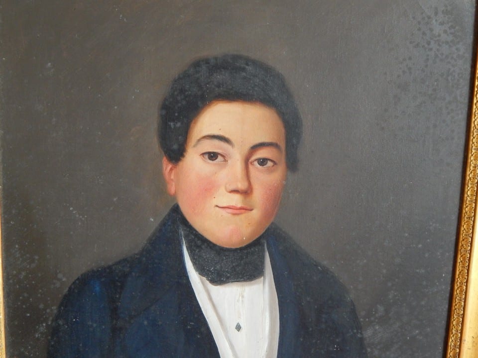TABLEAU Huile sur Toile Charles François Philbert Peint Par Loquet de Lisieux — photo 2