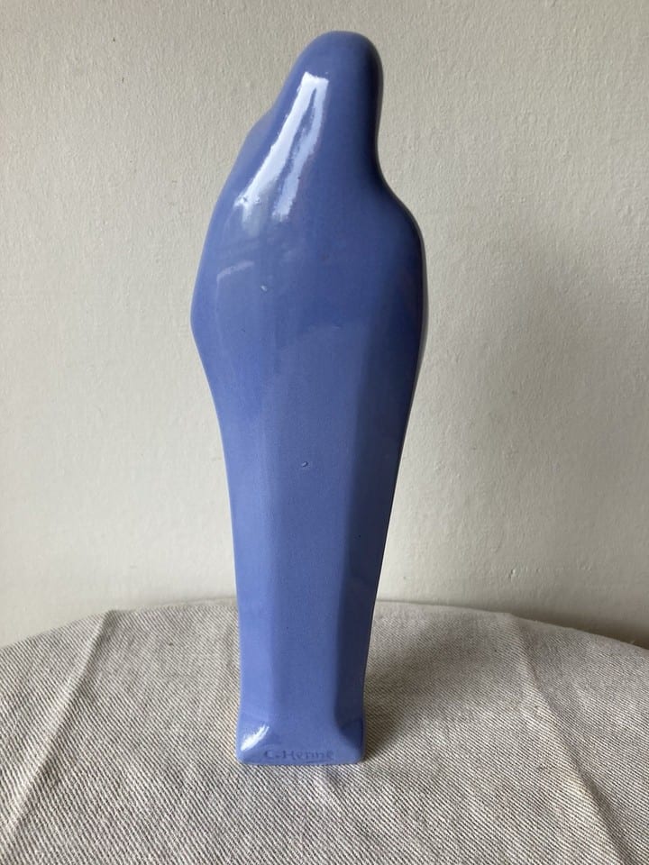 Grande vierge à l’enfant, faïence de Desvres de Charles Henne, Art Deco — photo 5