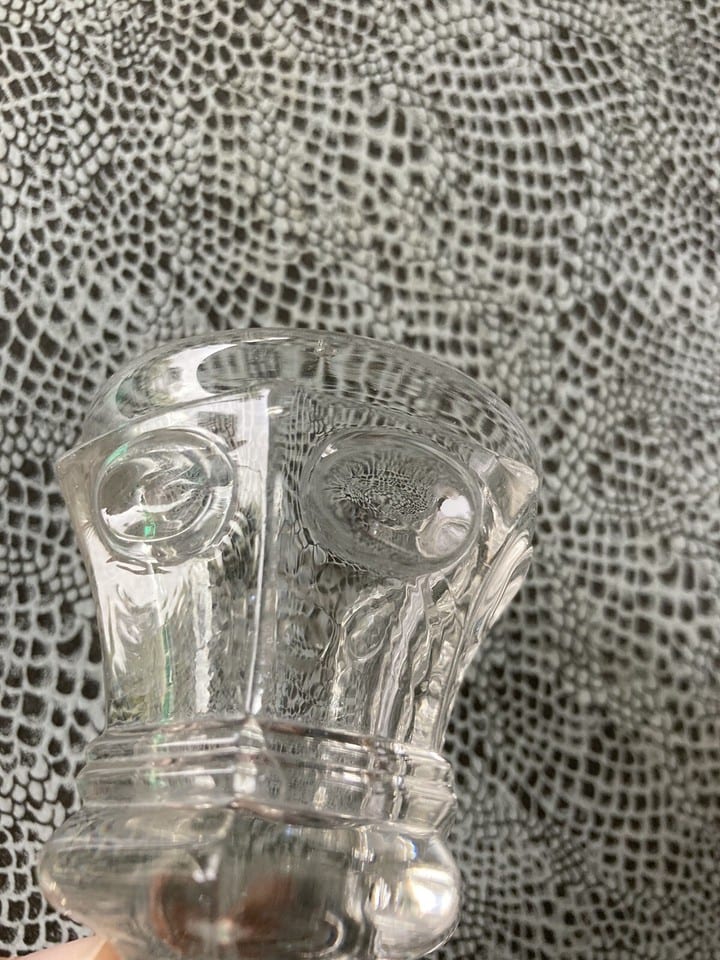 Petits verres en cristal moulé Charles X — foto 4