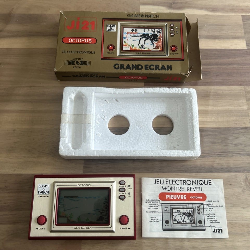 Nintendo Game & Watch  Octopus Console Portable Ji21 — photo 7