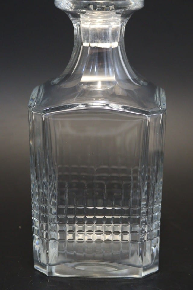 Baccarat modèle Nancy carafe à whisky cristal taillé signée — photo 2