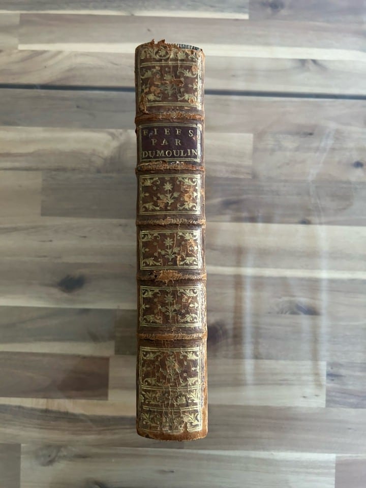 Traité Des Fiefs De Dumoulin — photo 4