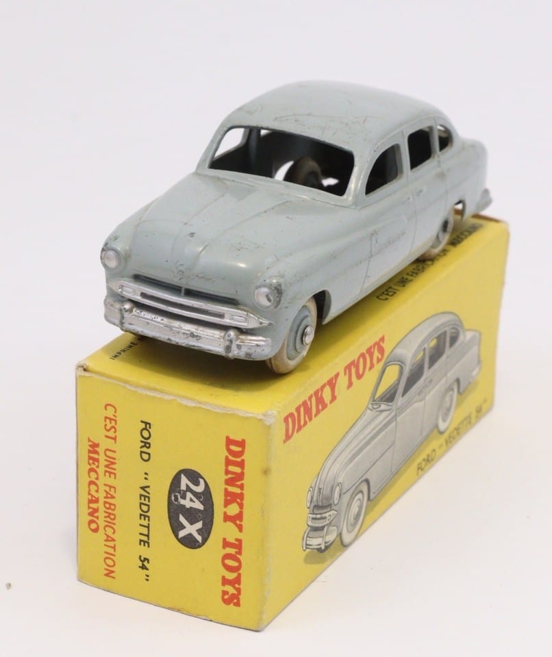 Dinky Toys boite 24 X Ford Vedette 54 grise — foto 3